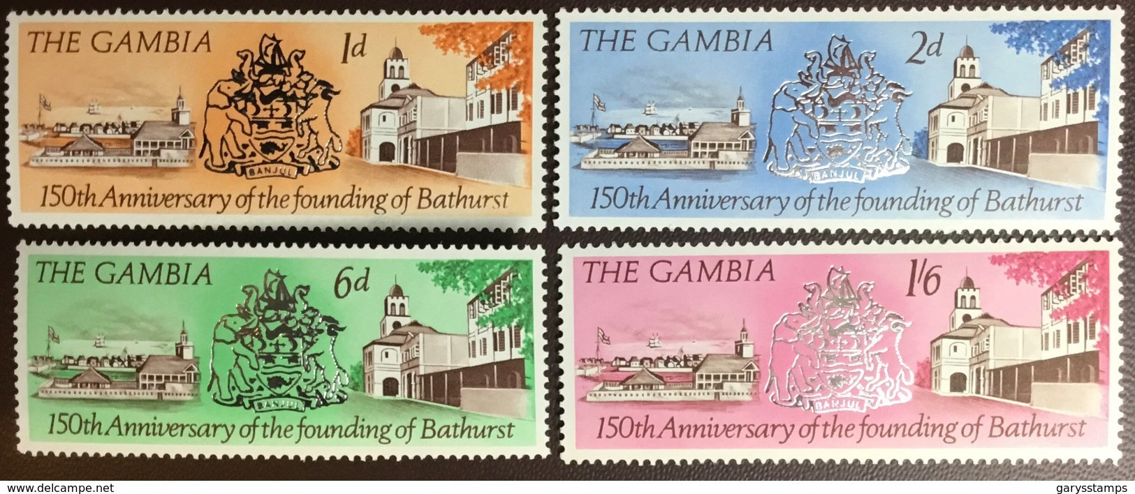 Gambia 1966 Bathurst Anniversary MNH - Gambie (1965-...)