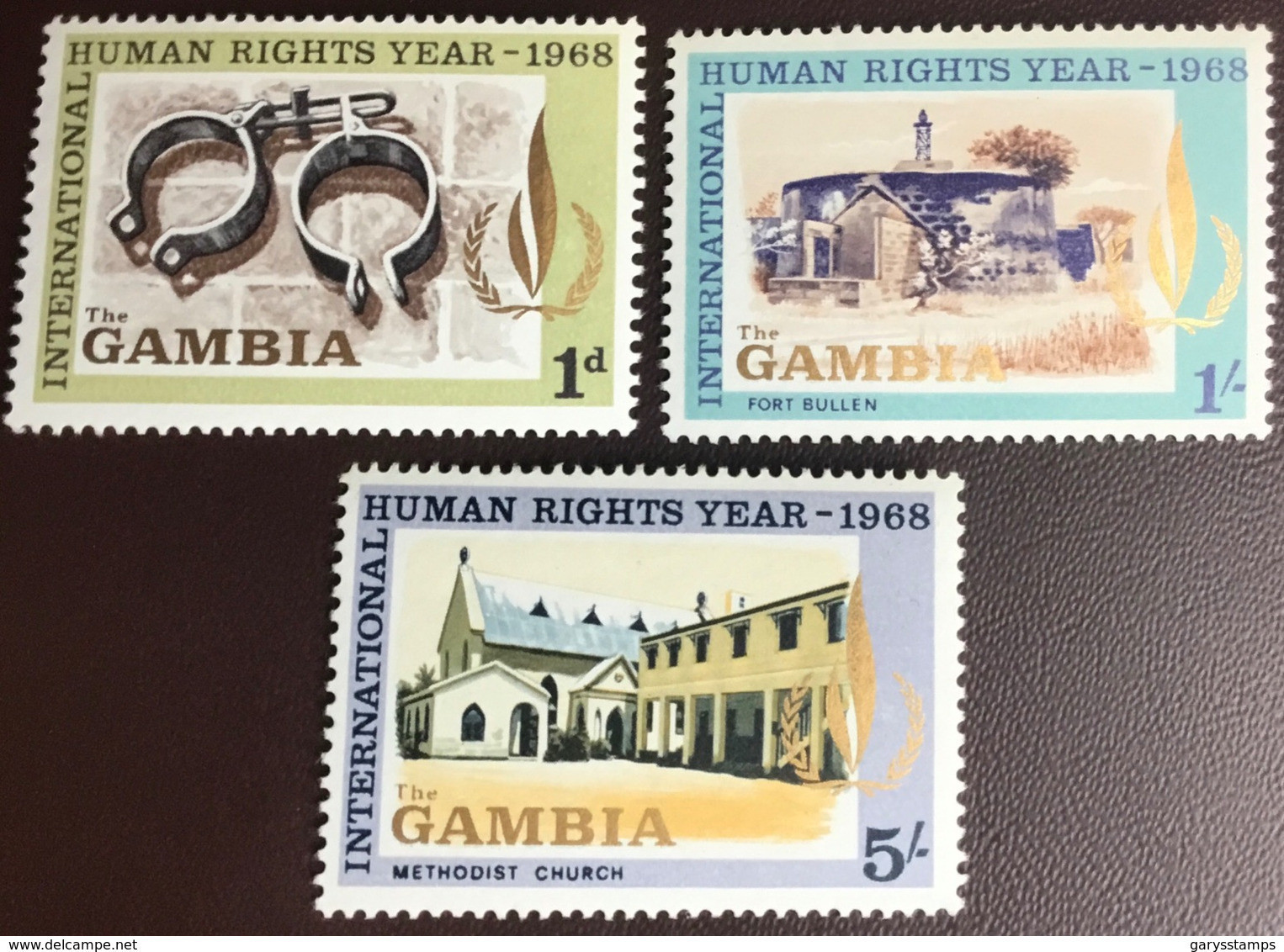 Gambia 1968 Human Rights MNH - Gambia (1965-...)