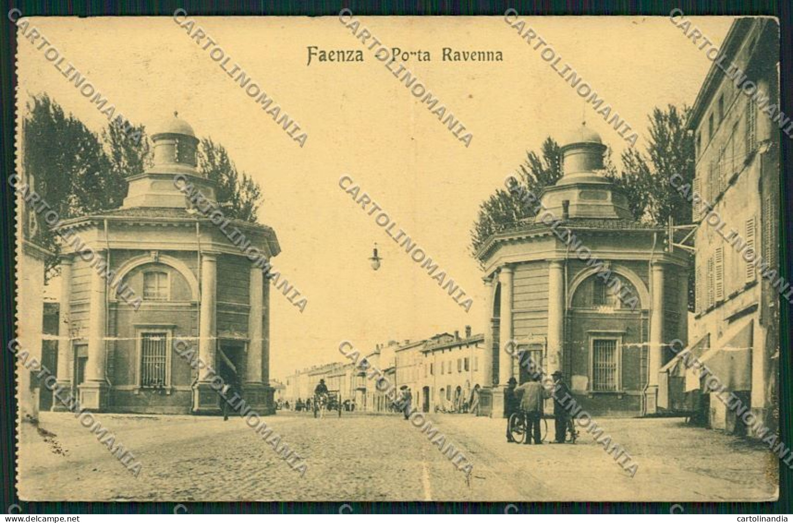 Ravenna Faenza ABRASA Cartolina QK0008 - Ravenna