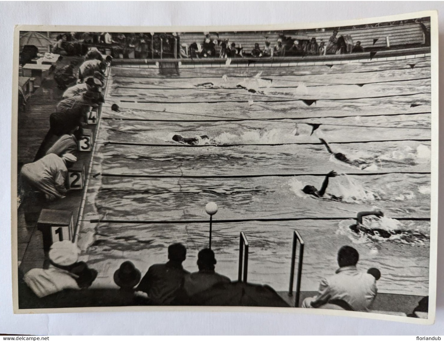 CP - Grand Format Sammelwerk 14 Olympia 1936 Bild 88 Gruppe 58 Natation - Giochi Olimpici