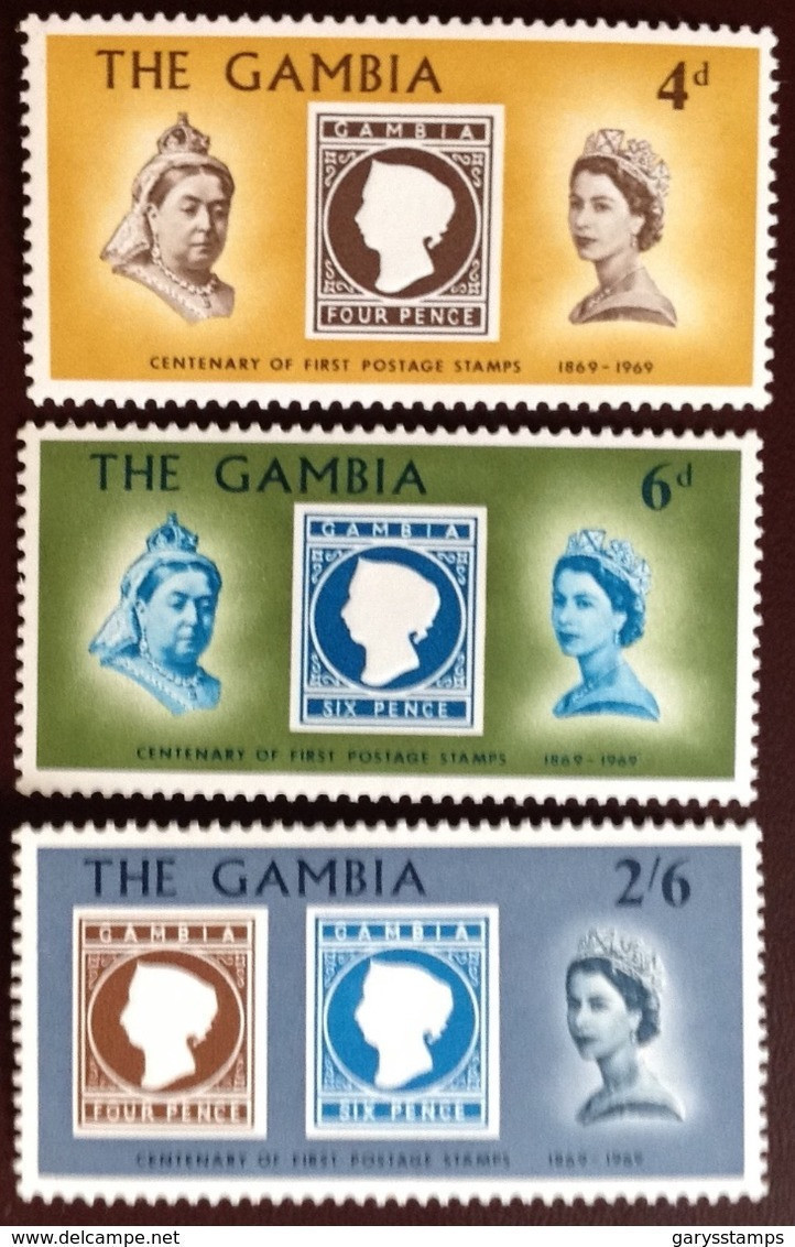 Gambia 1969 Stamp Centenary MNH - Gambia (1965-...)