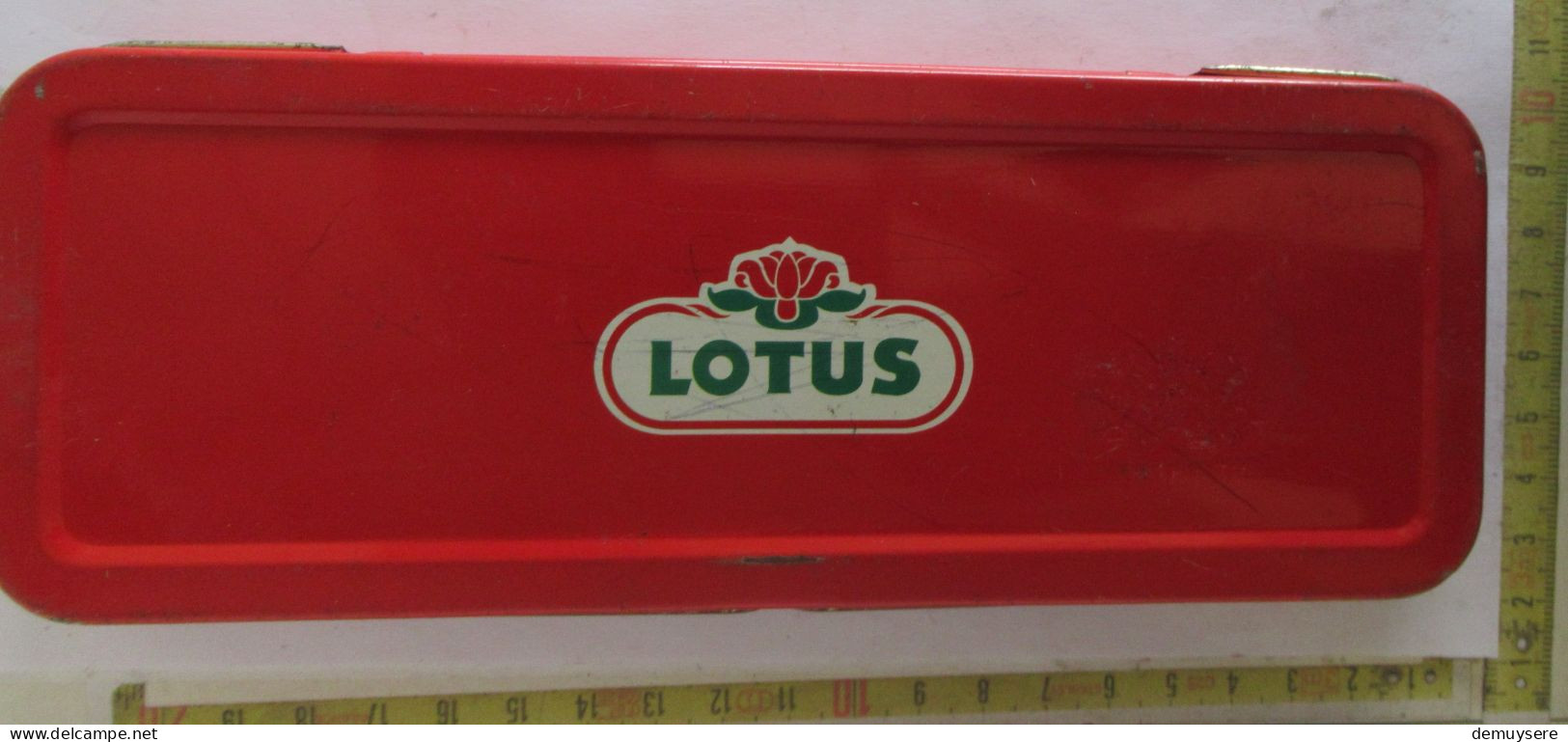 BANK 400 -  METALEN DOOS -  LOTUS   - BOÎTES EN MÉTAL - - Boîtes