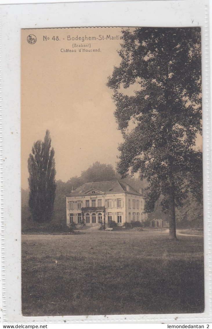 Bodeghem-St-Martin. Chateau D'Housend. * - Dilbeek