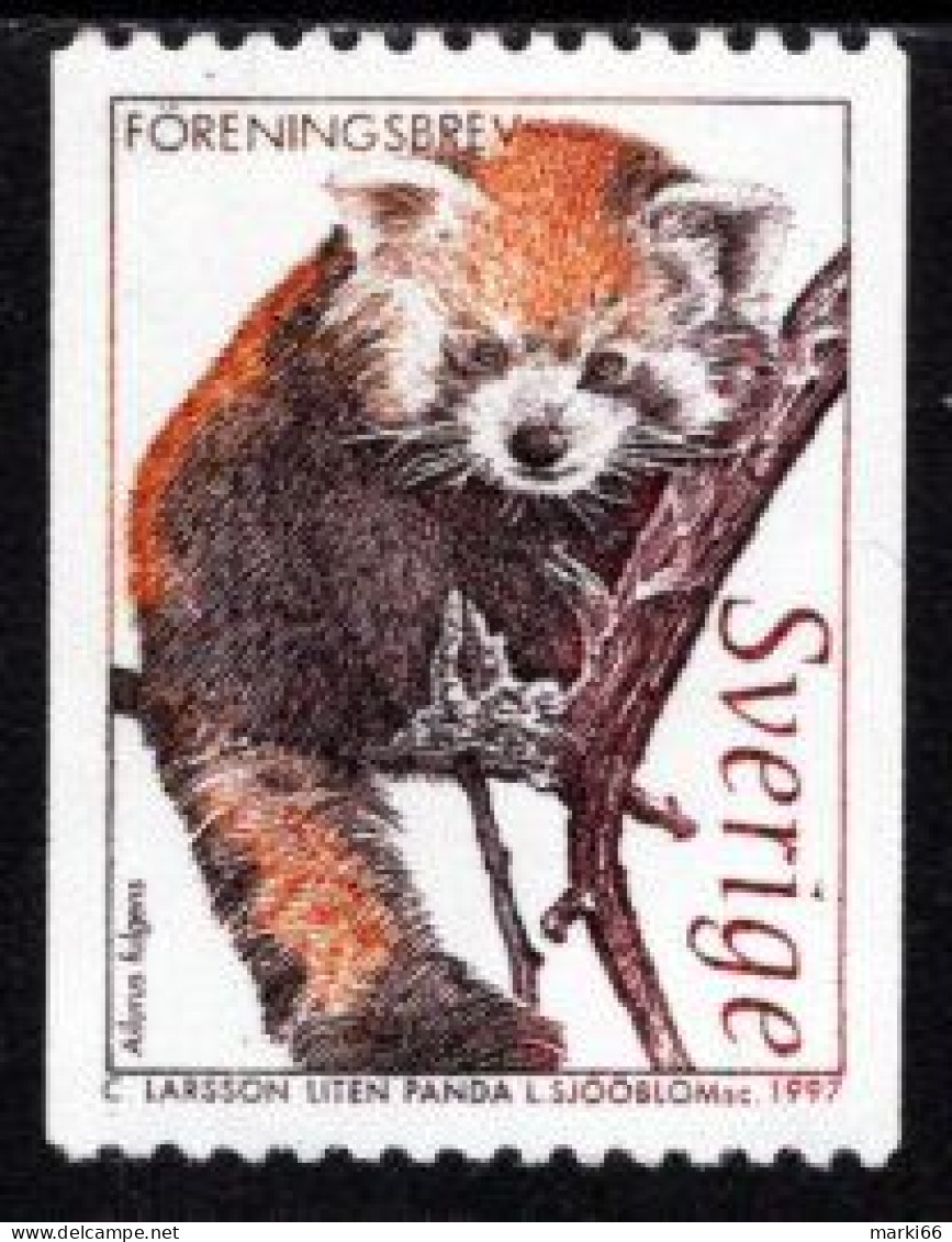 Sweden - 1997 - Red Panda - Mint Coil Stamp - Ungebraucht