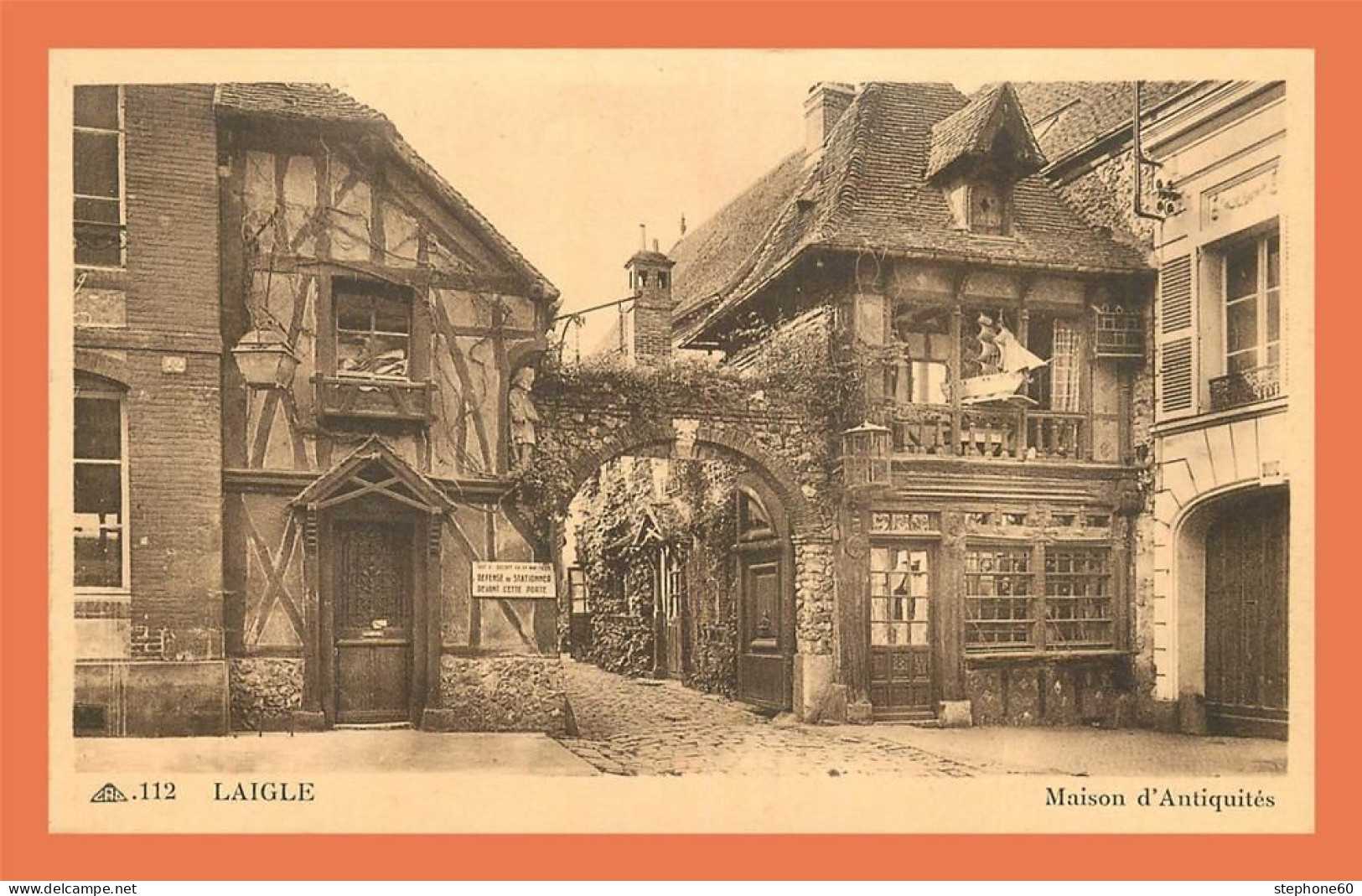 A720 / 469 61 - L'AIGLE Laigle Maison D'Antiquité - L'Aigle