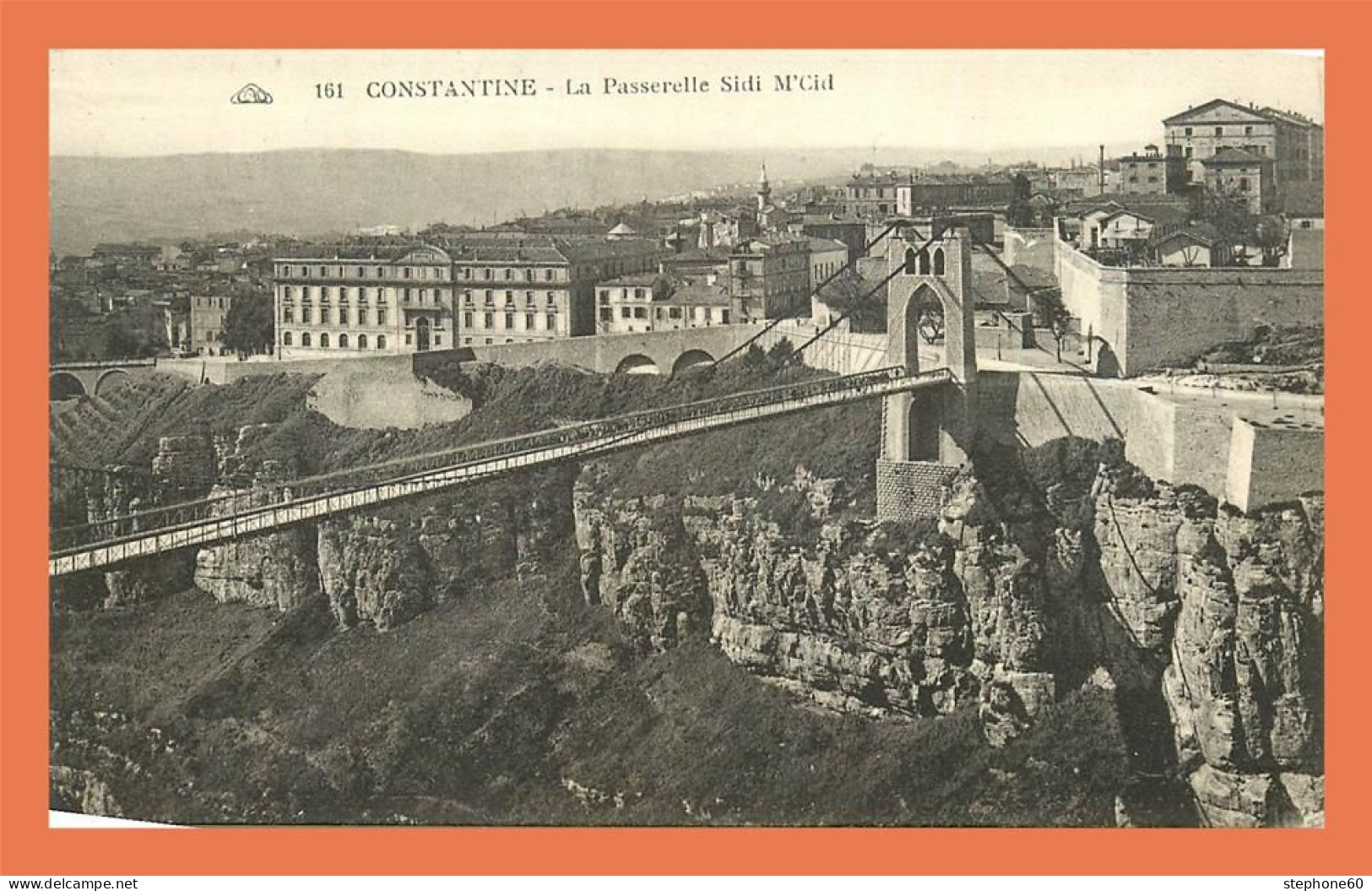 A721 / 353 Algérie CONSTANTINE La Passerelle Sidi M'Cid - Constantine