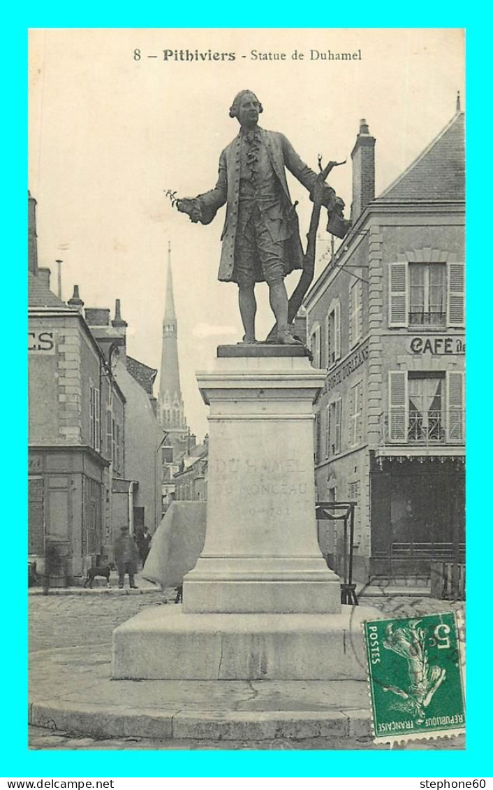 A725 / 607 45 - PITHIVIERS Statue De Duhamel - Pithiviers