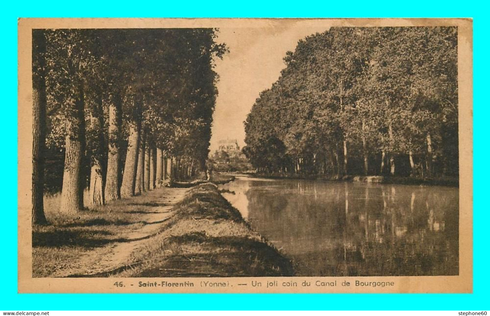 A726 / 181 89 - SAINT FLORENTIN Un Joli Coin Du Canal De Bourgogne - Saint Florentin