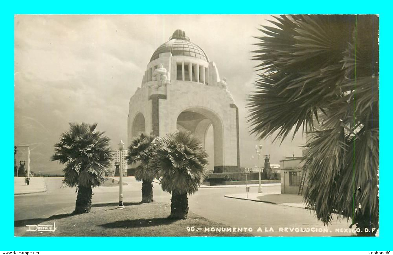 A724 / 389 Mexique Mexico Monumento A La Revolucion Carte PHOTO - México