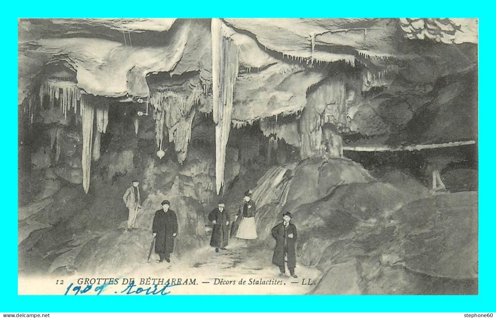 A725 / 009 64 - Grottes De BETHARRAM Décors De Stalactites - Lestelle-Bétharram