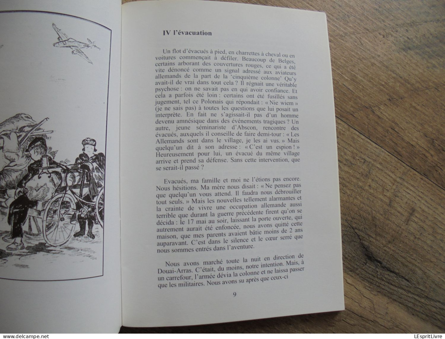 SOUVENIRS DE GUERRE D'UN NON COMBATTANT Régionalisme Valenciennes Guerre 40 45 Bataille Bouchain STO Libération Rafle