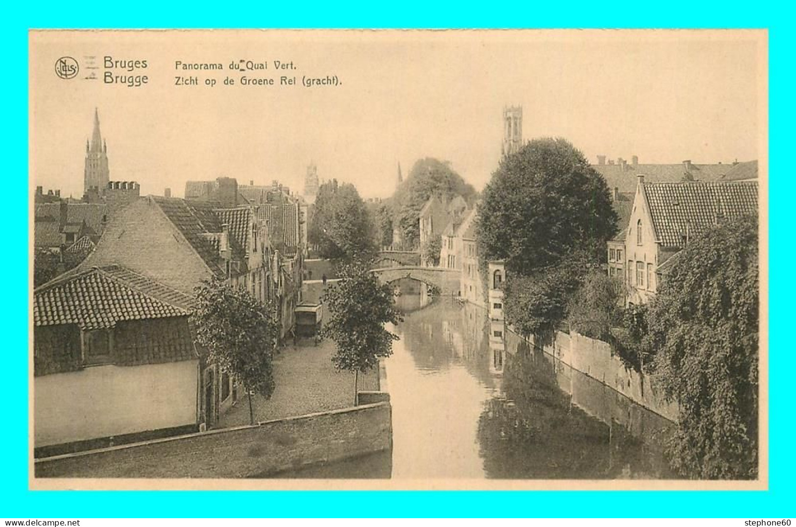 A727 / 339 BRUGGE Bruges Panorama Du Quai Vert - Brugge