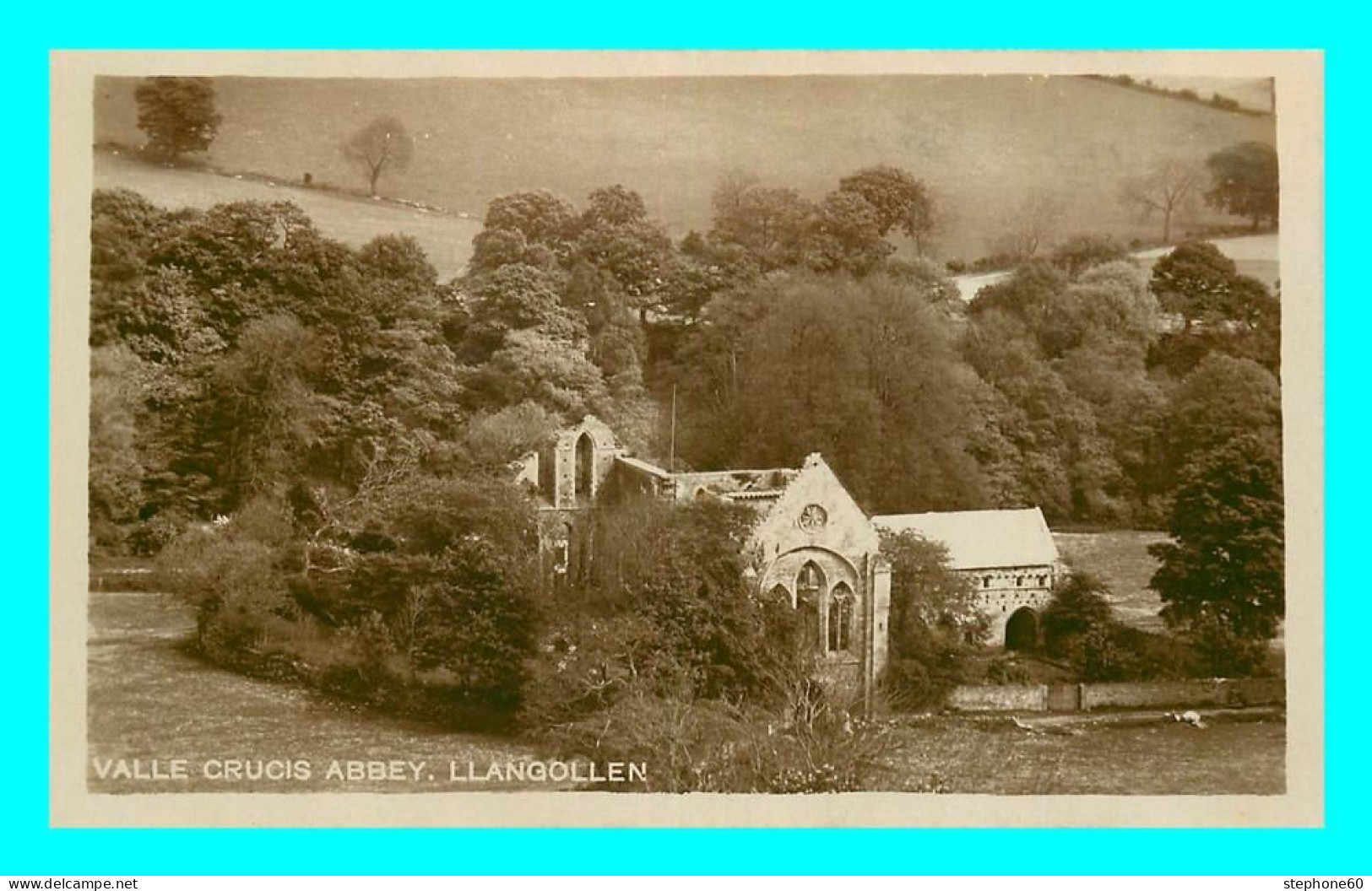 A724 / 355 LLANGOLLEN Valle Crucis Abbey - Denbighshire