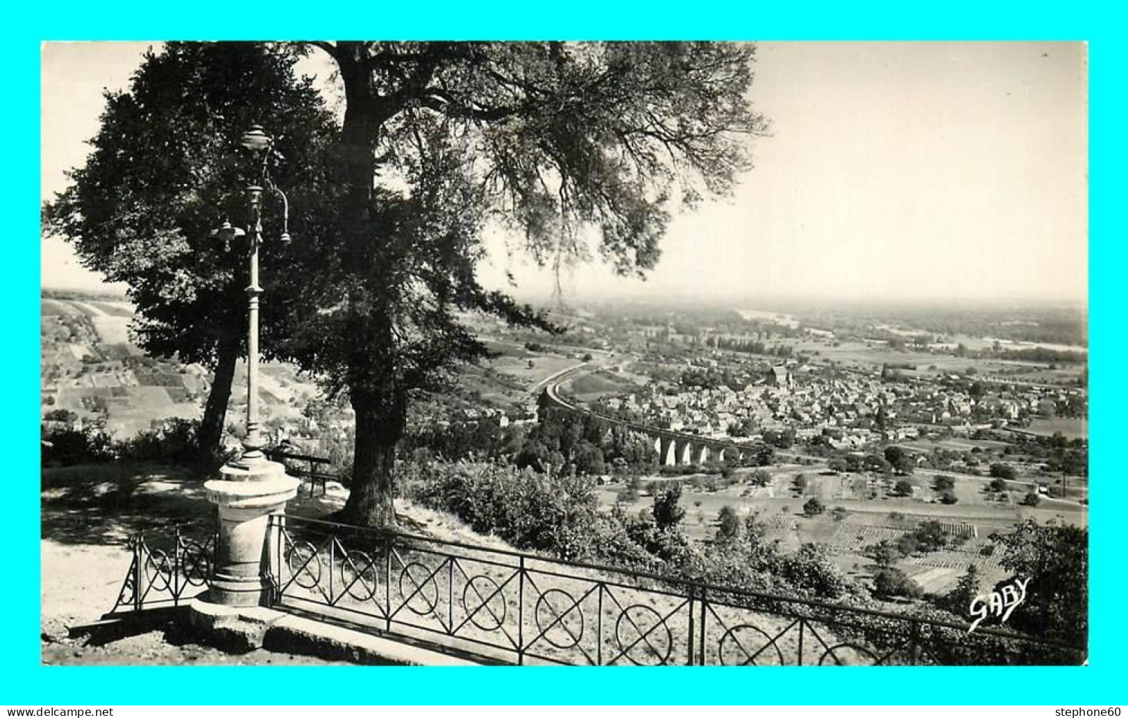 A729 / 255 18 - SAINT SATUR SANCERRE Panorama Et Le Viaduc - Saint-Satur