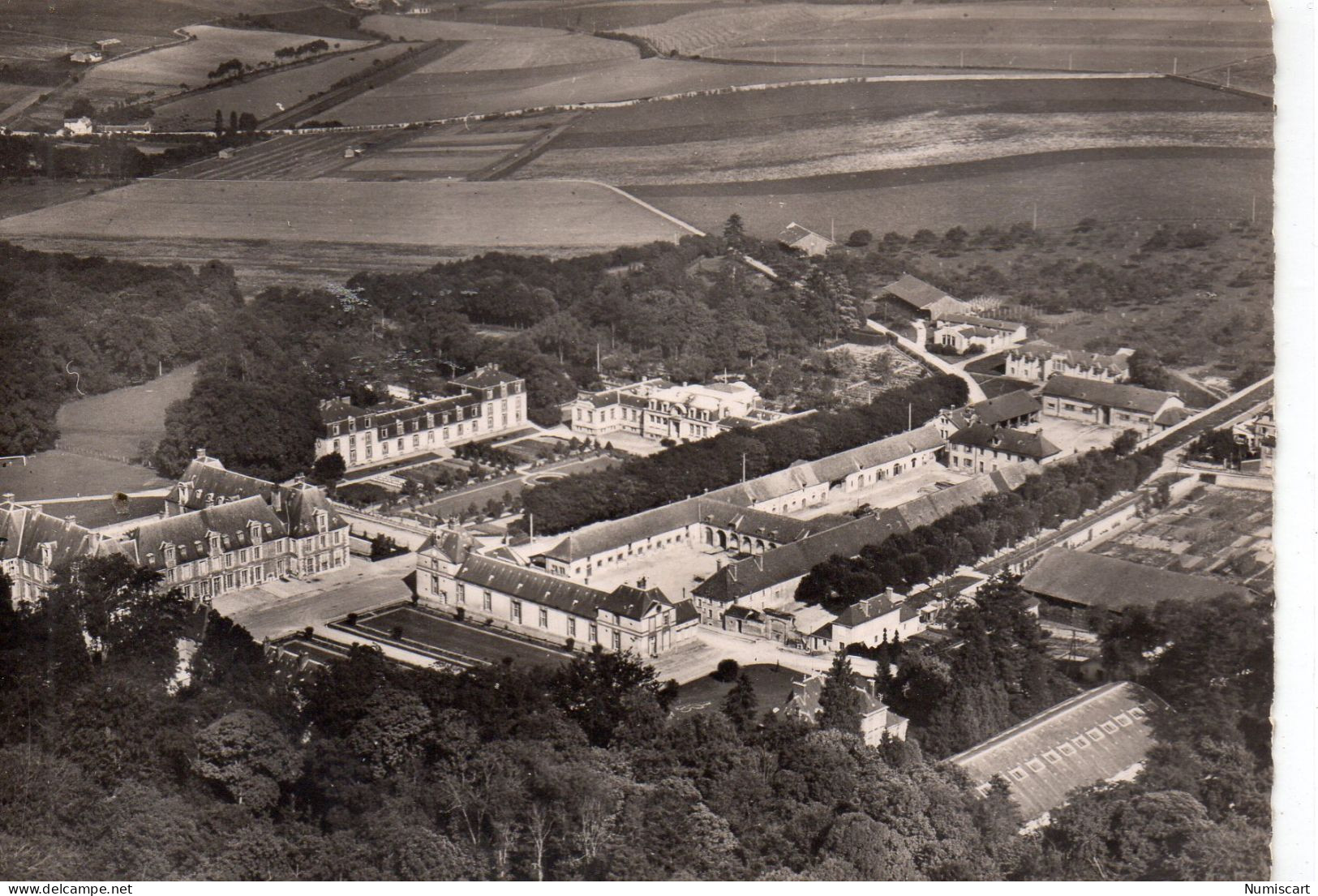 Grignon Vue Aérienne Ecole Nationale D'Agriculture - Grignon