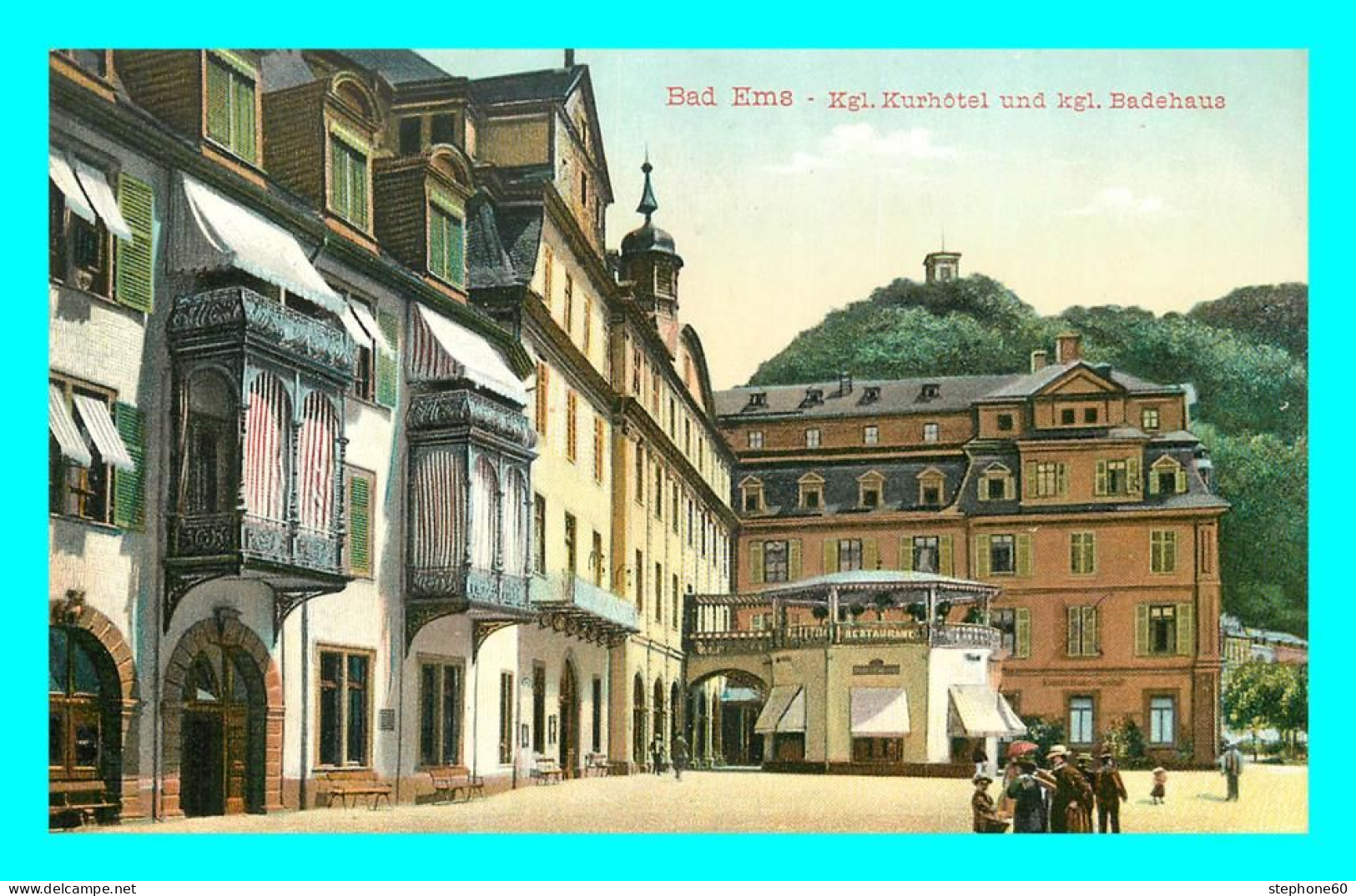 A736 / 261 BAD EMS Kgl. Kurhotel Und Kgl. Badehaus - Bad Ems