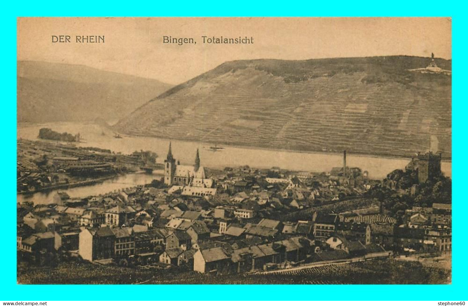 A737 / 359 BINGEN Totalansicht DER RHEIN - Bingen