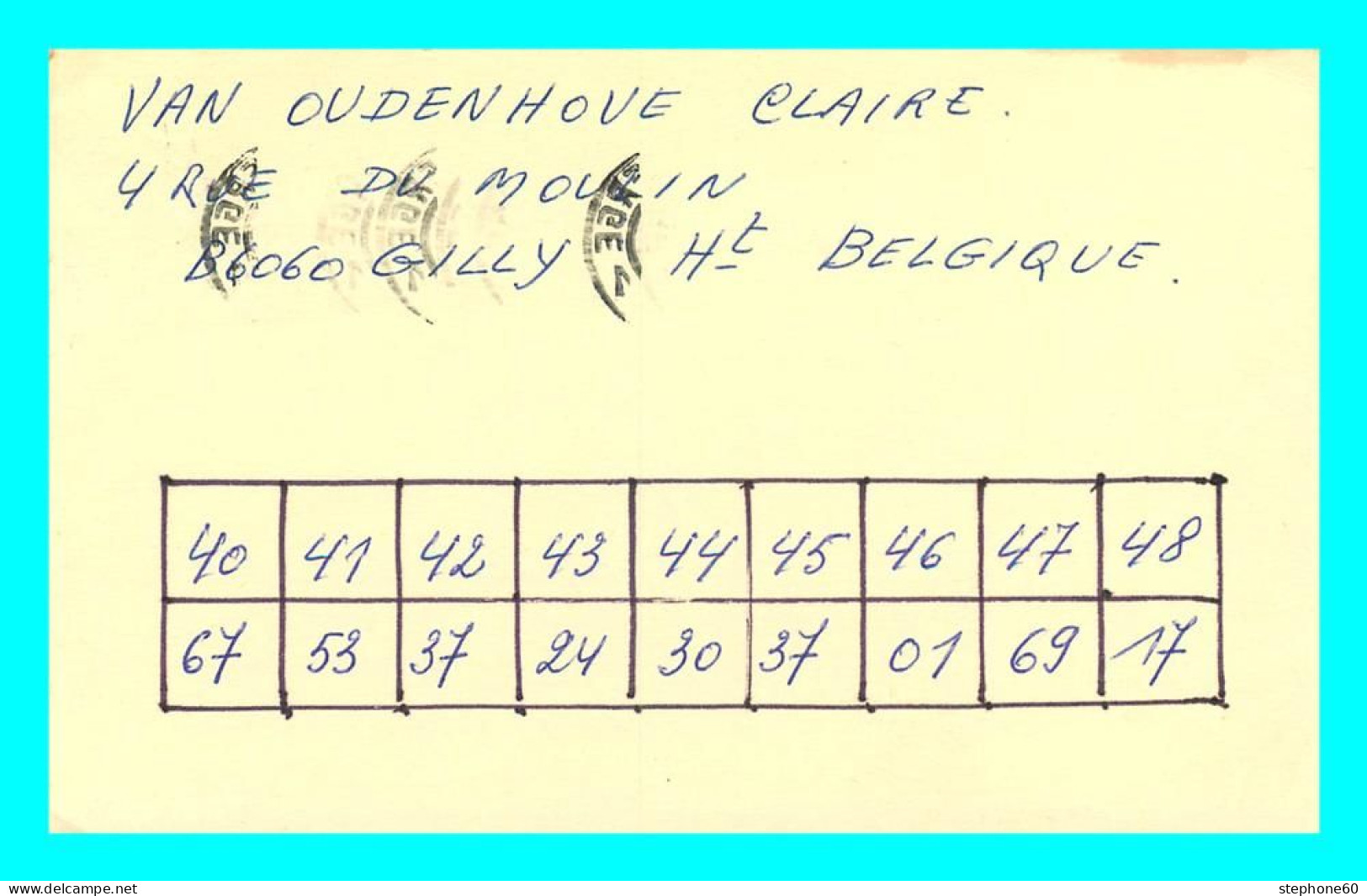 A741 / 041 Entier Postal Belgique - Tarjetas 1951-..