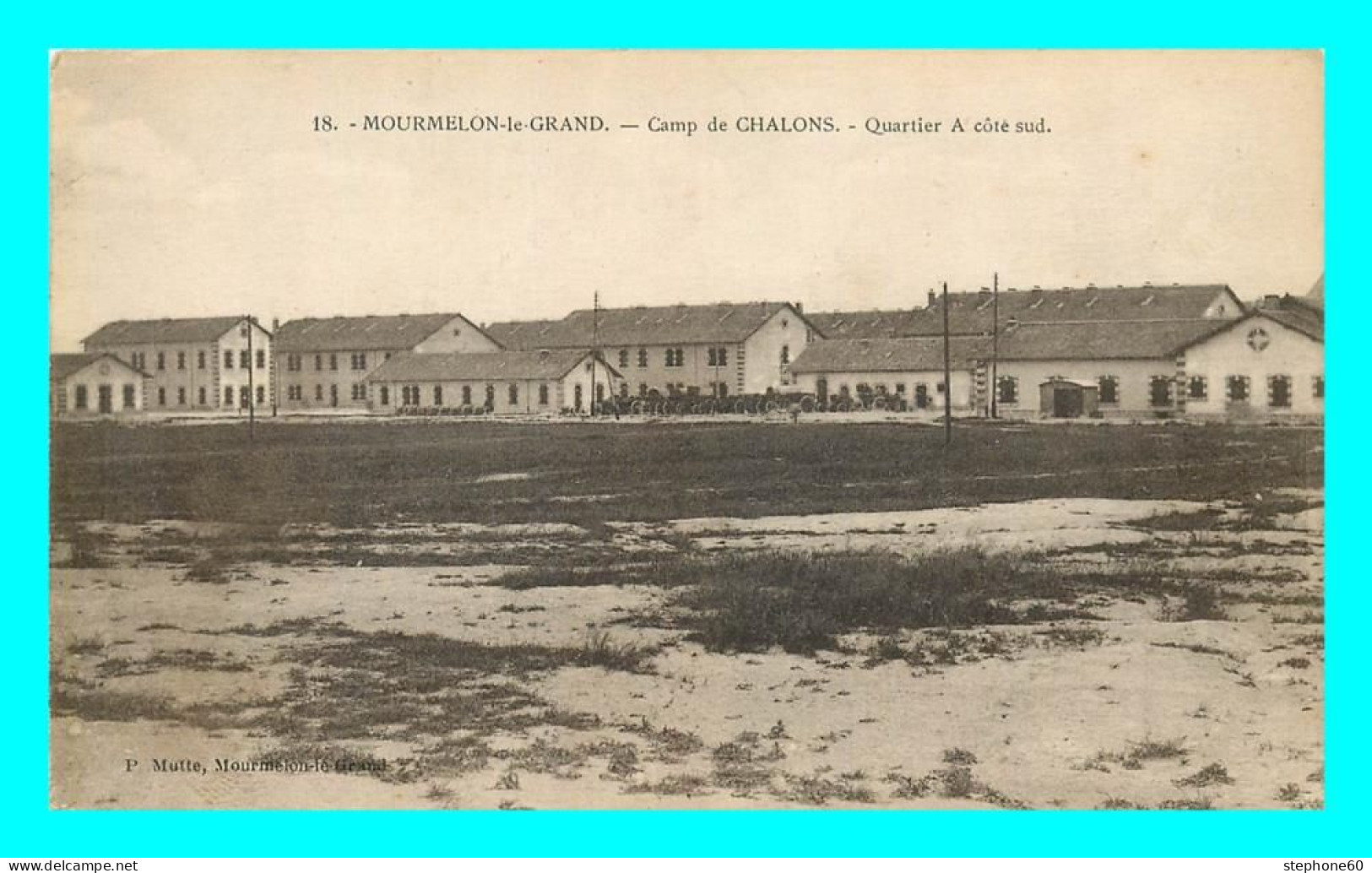 A738 / 431 51 - MOURMELON LE GRAND Camp De CHALONS Quartier A - Mourmelon Le Grand