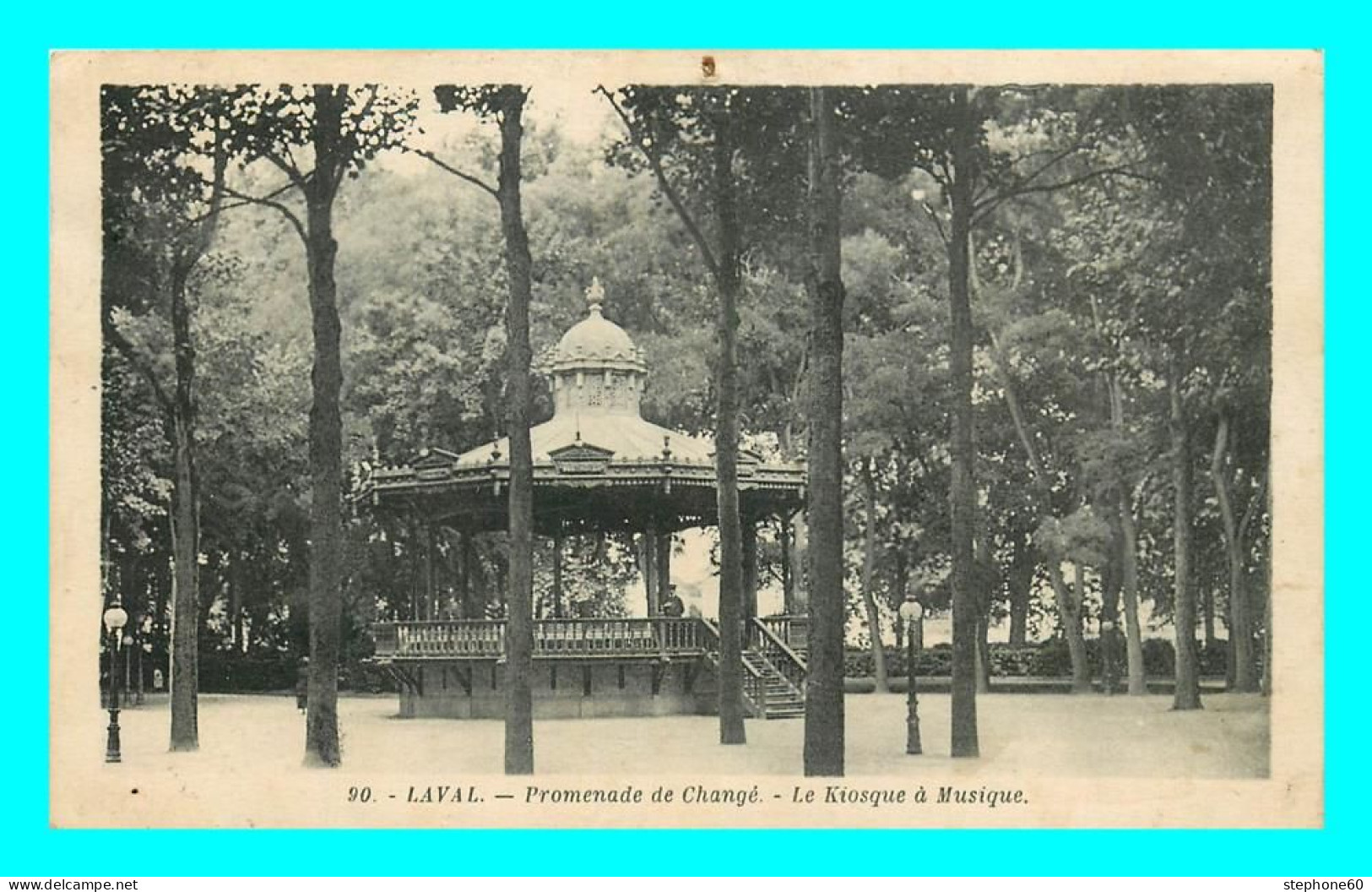 A738 / 373 38 - LAVAL Promenade De Changé Kiosque à Musique - Laval