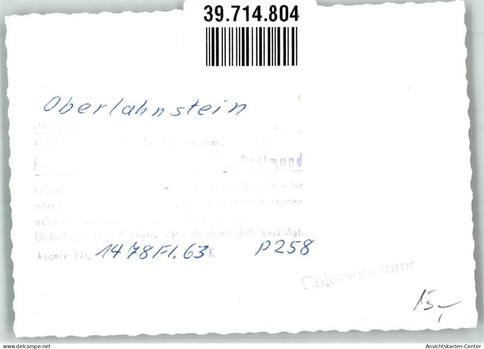 39714804 - Oberlahnstein - Lahnstein