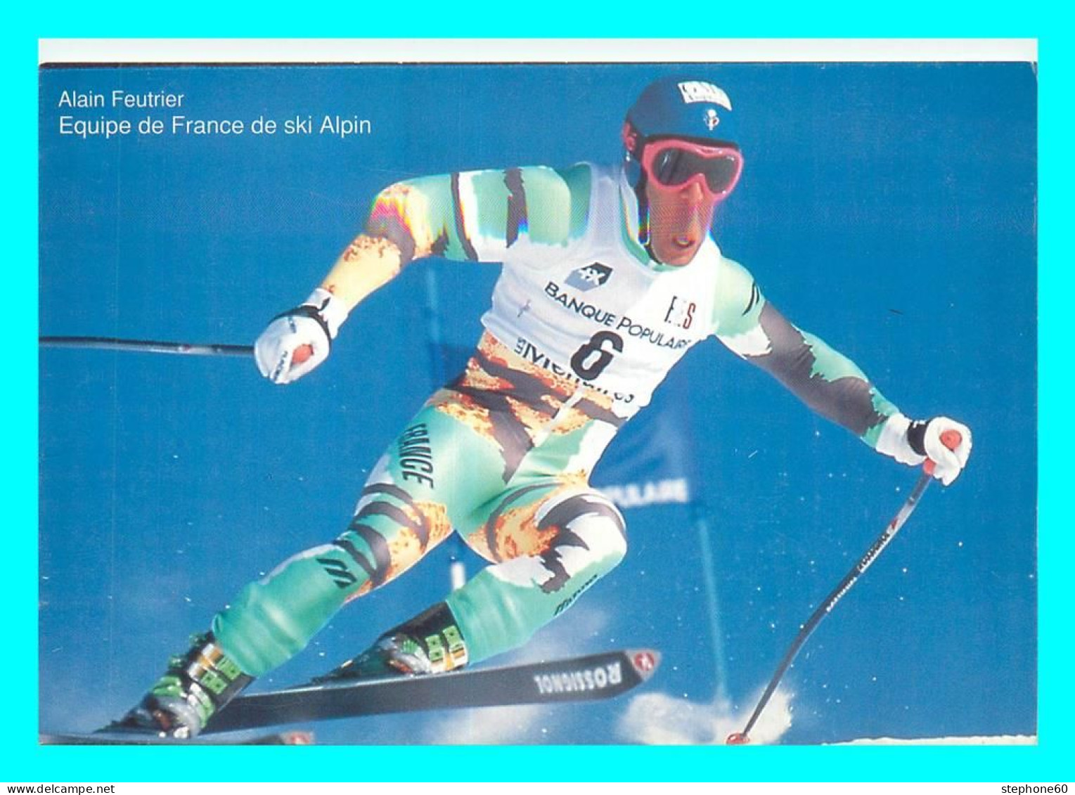 A743 / 179 Alain FEUTRIER Equipe De France De Ski Alpin - Winter Sports