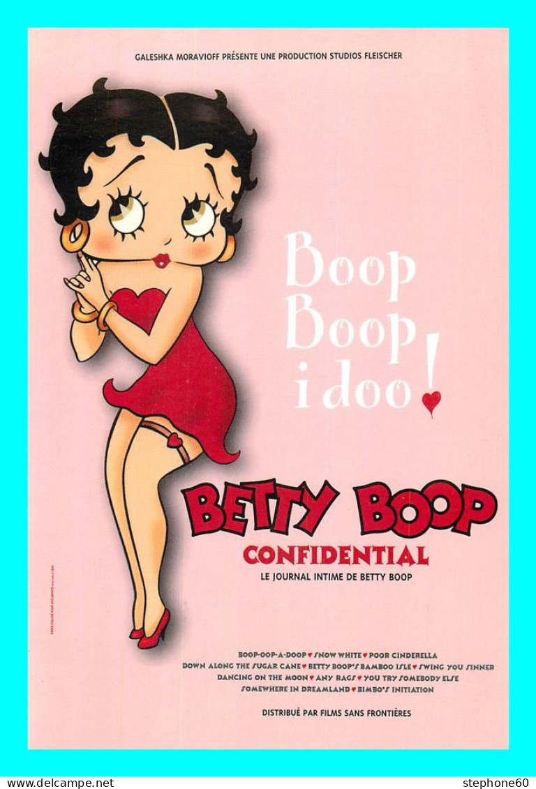 A744 / 153 BETTY BOOP Affiche De Film - Affiches Sur Carte