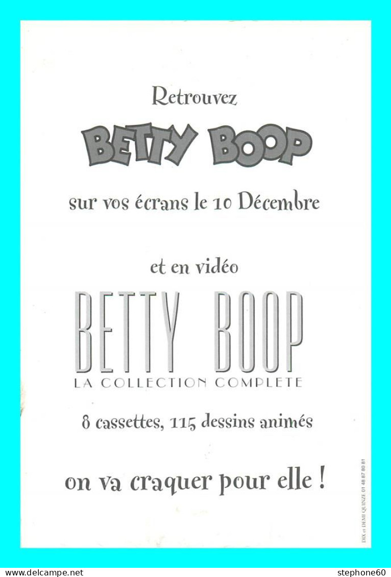 A744 / 153 BETTY BOOP Affiche De Film - Affiches Sur Carte