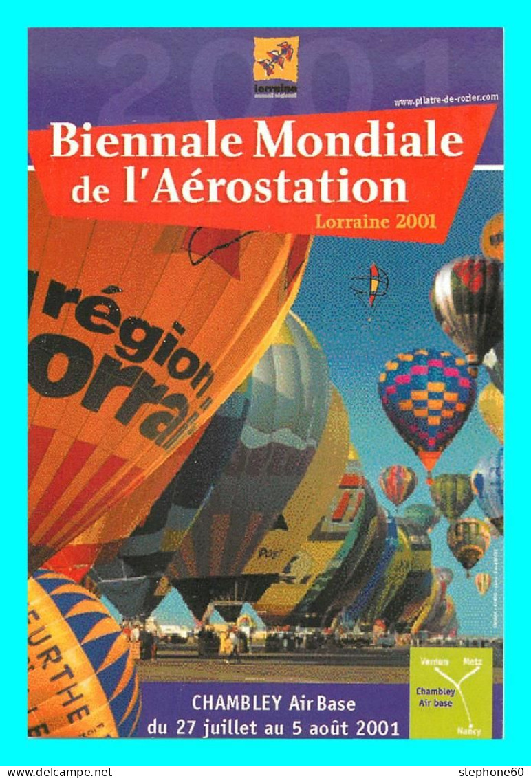 A744 / 163 54 - CHAMBLEY AIR BASE Biennale Mondiale De L'Aerostation 2001 - Chambley Bussieres