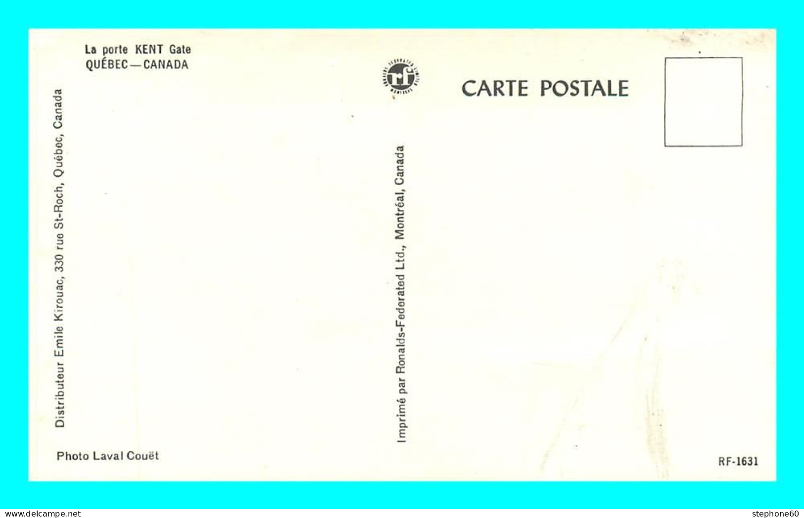 A741 / 441 La Porte KENT Gate Quebec Canada ( Voiture ) - Other & Unclassified