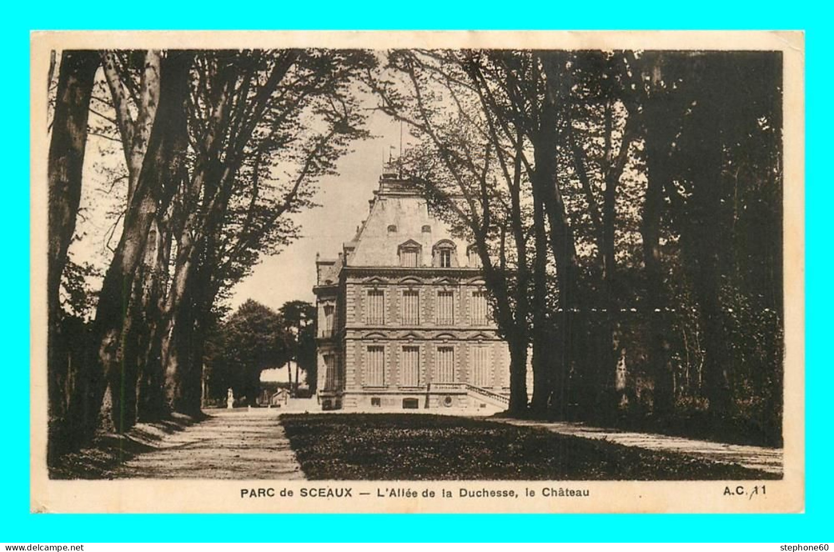 A742 / 205 92 - SCEAUX Parc AllÃ©e De La Duchesse Chateau - Sceaux