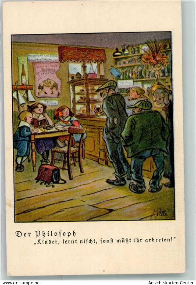 13953604 - Der Philosoph Kinder AV Nr.1966 - Zille, Heinrich