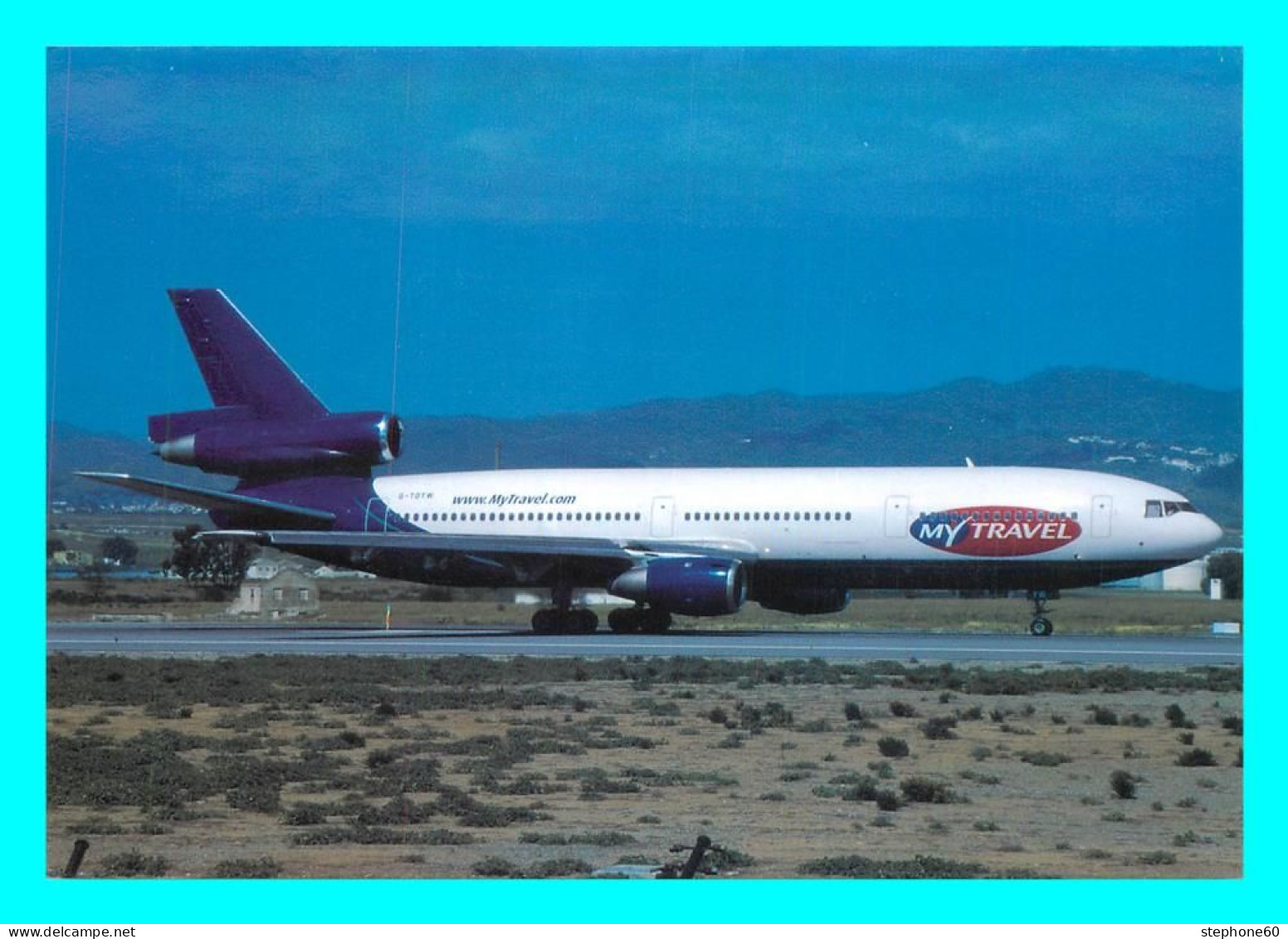 A747 / 091 Avion MY TRAVEL DC-10-10 At Malaga - 1946-....: Era Moderna