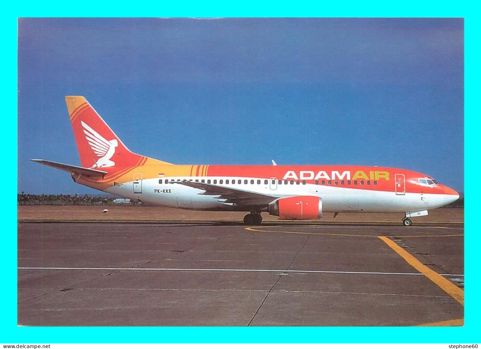 A747 / 081 Avion ADAMAIR B-737-329 At Denpasar - 1946-....: Era Moderna