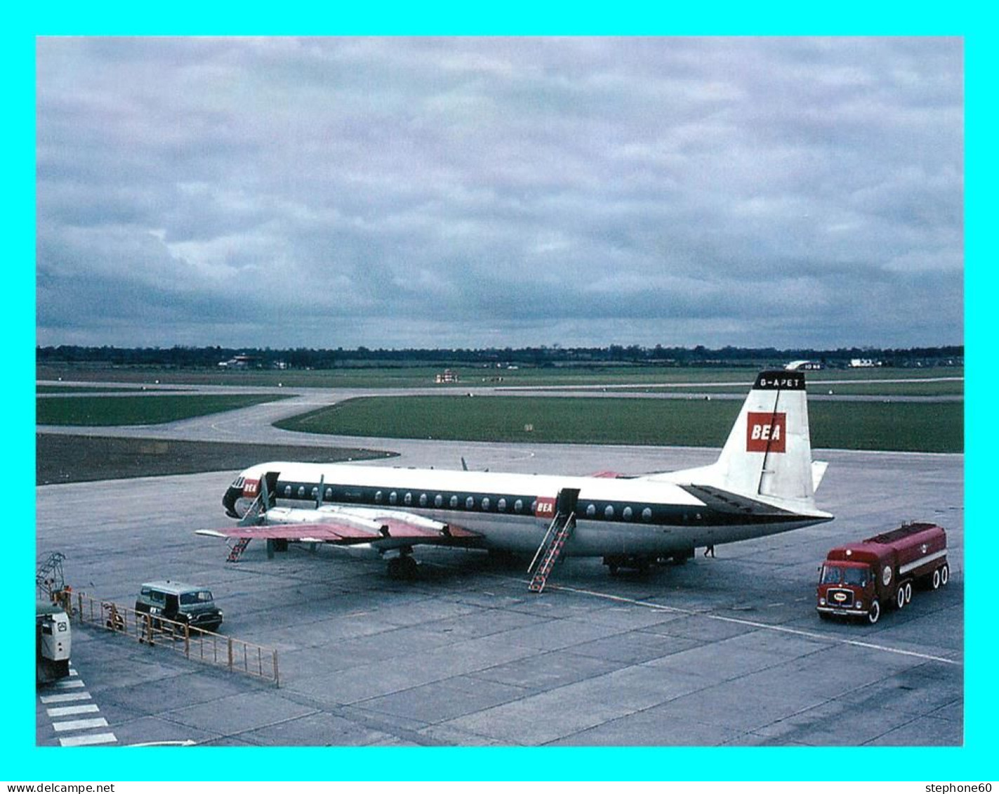 A743 / 439 Avion BEA Vanguard G-APET At Dublin Airport - 1946-....: Era Moderna