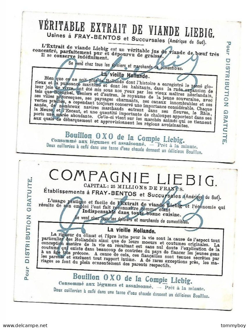 S 857, Liebig 6 Cards, La Vieille - Hollande - Liebig