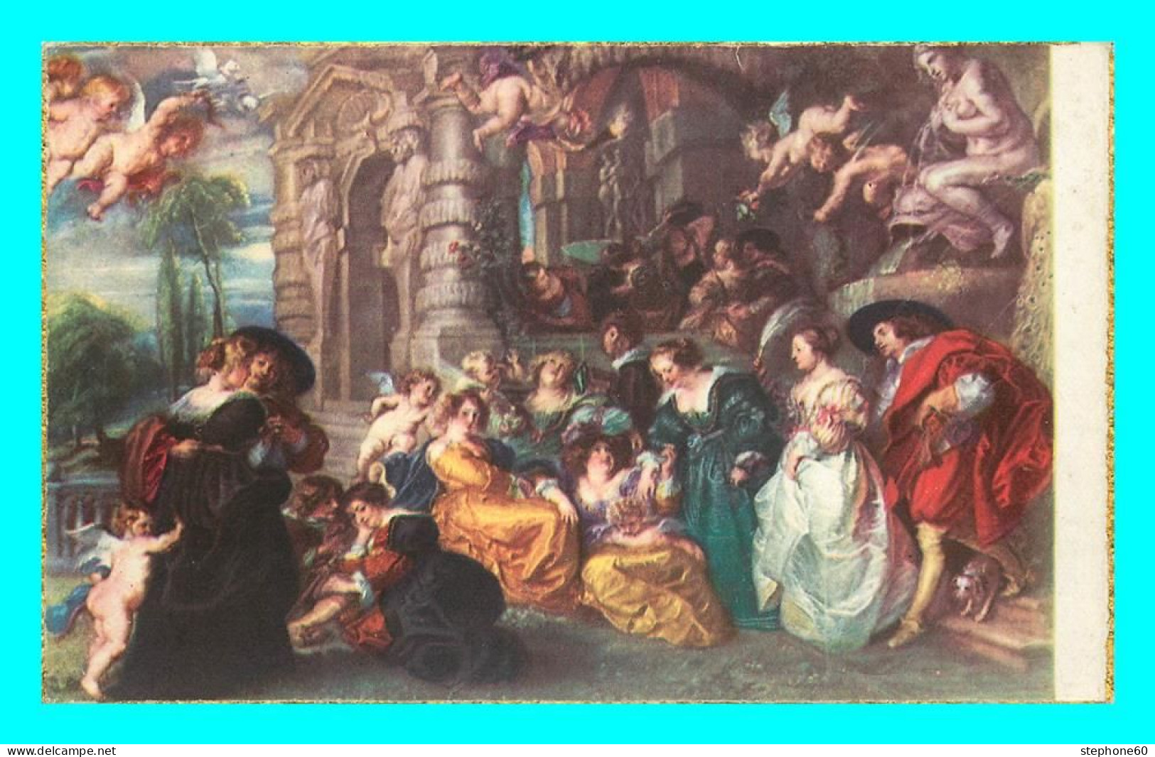 A751 / 083 MADRID EL JARDIN DEL AMOR Rubens Museo Del Prado - Madrid