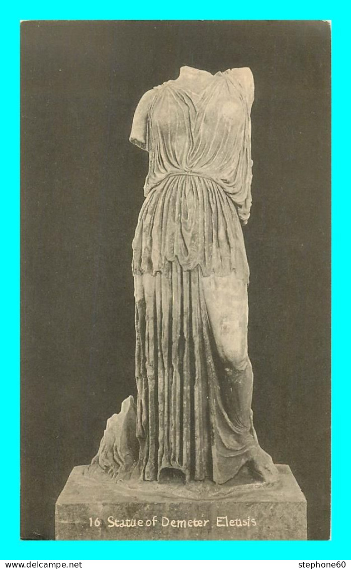 A746 / 647 GRECE Statue Of Demeter Eleusis - Sculpturen