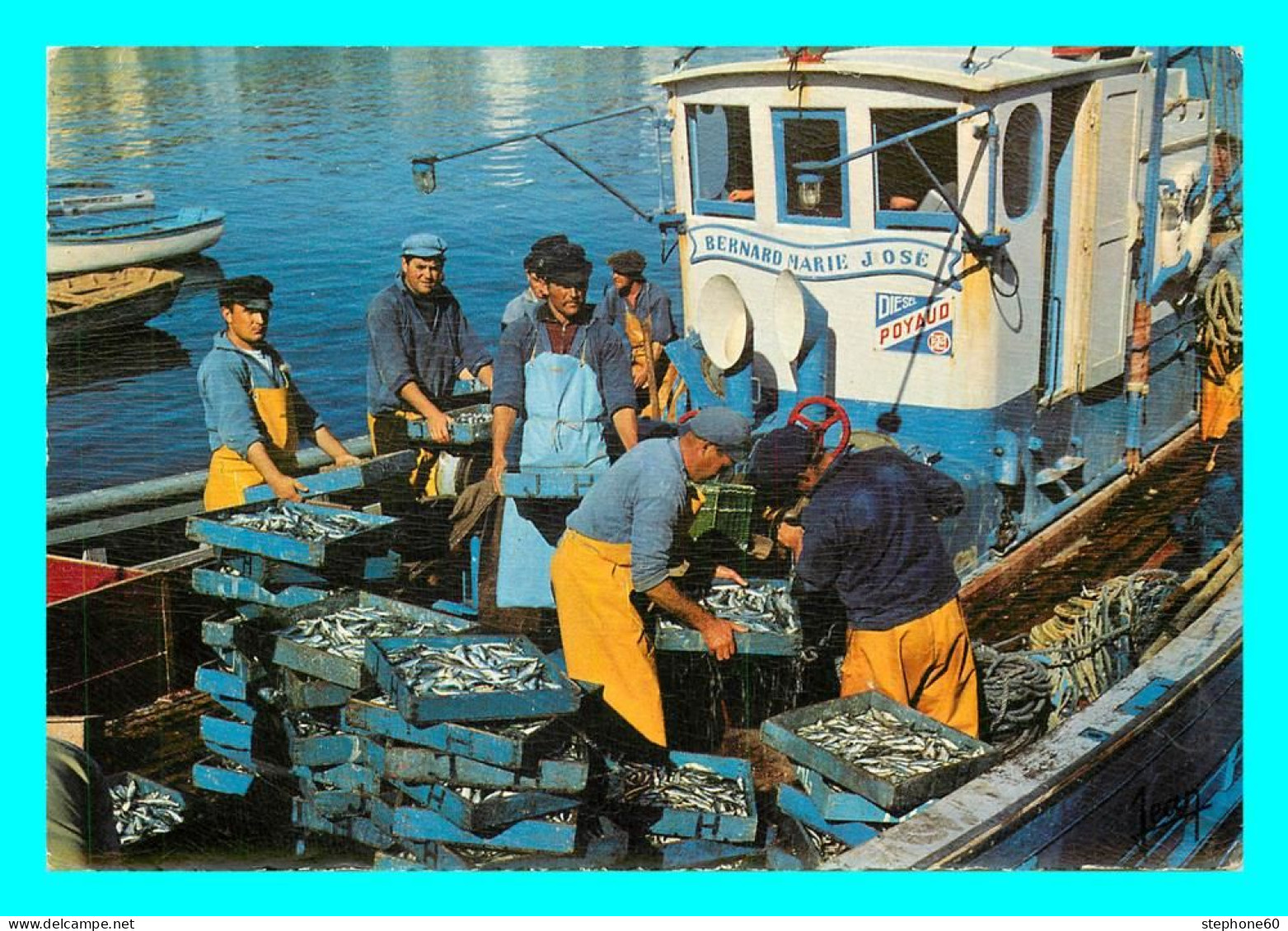 A747 / 193 PÊCHE Débarquement De La Sardine En Bretagne - Fishing