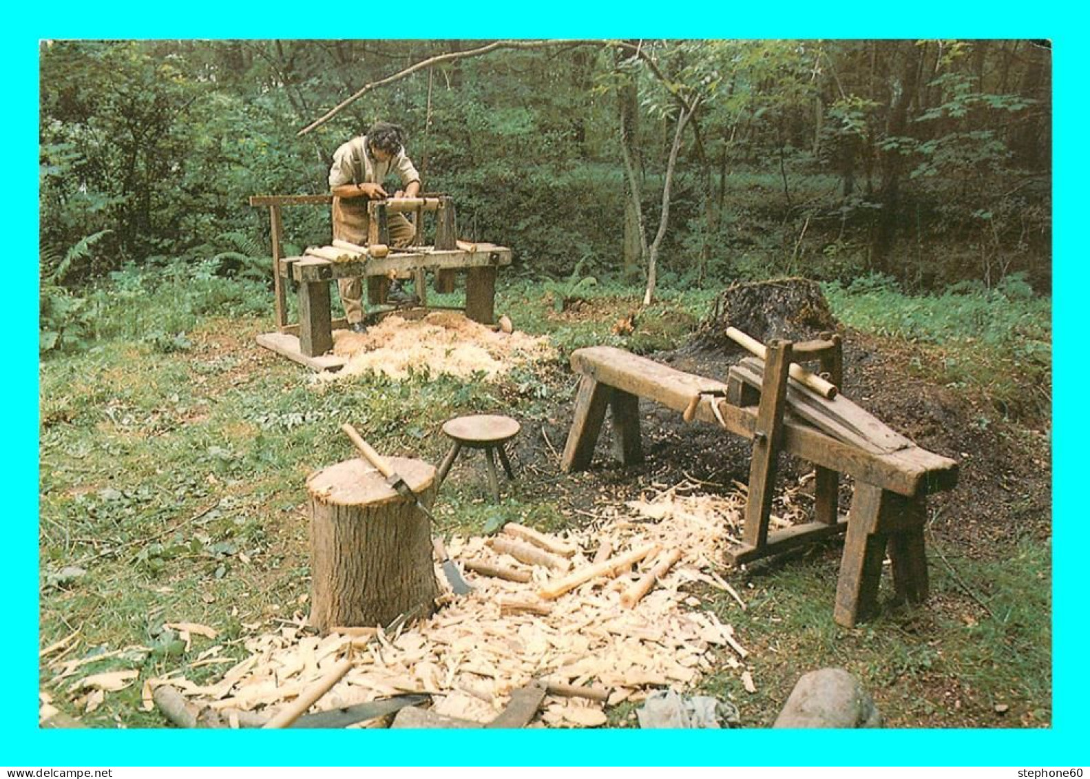 A747 / 199 THE WOOD TURNER In The Welsh Folk Museum St Fagans - Other & Unclassified