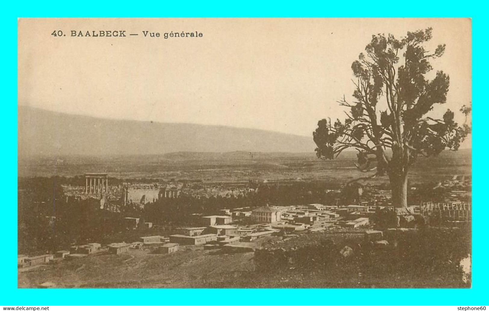 A748 / 289 LIBAN BAALBECK Vue G?n?rale - Lebanon