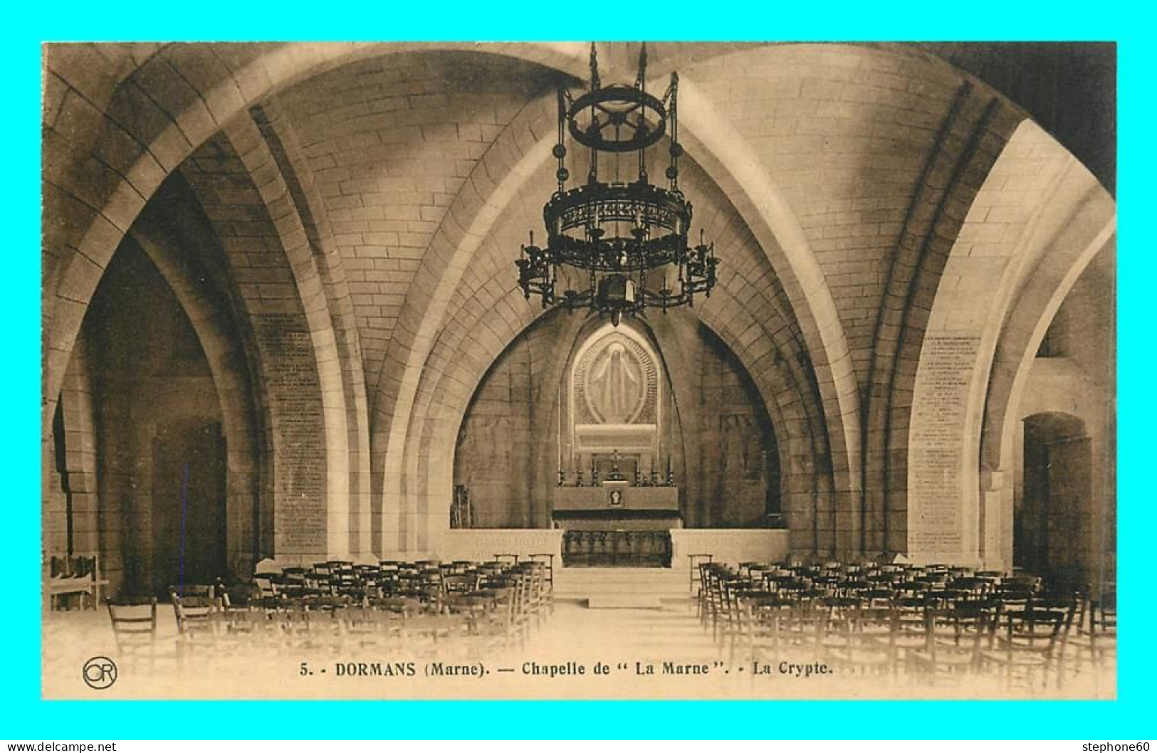A753 / 211 51 - DORMANS Chapelle De La Marne Crypte - Dormans