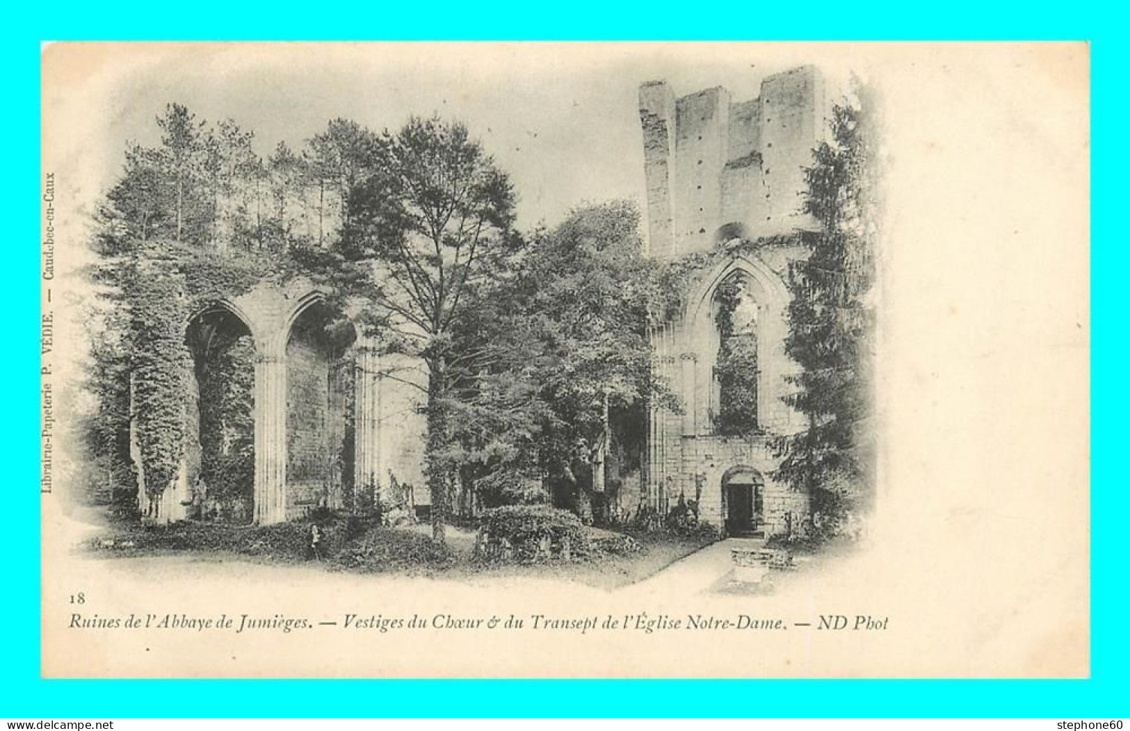 A750 / 163 76 - JUMIEGES Ruines De L'Abbaye Vestiges Du Choeur - Jumieges
