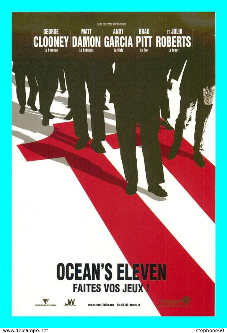 A757 / 501 OCEAN'S ELEVEN Brad Pitt George Clooney - Plakate Auf Karten