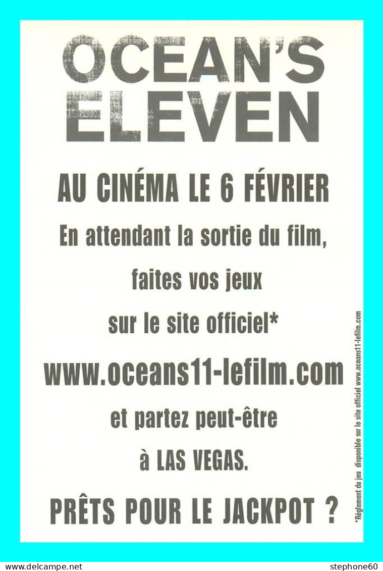 A757 / 501 OCEAN'S ELEVEN Brad Pitt George Clooney - Affiches Sur Carte