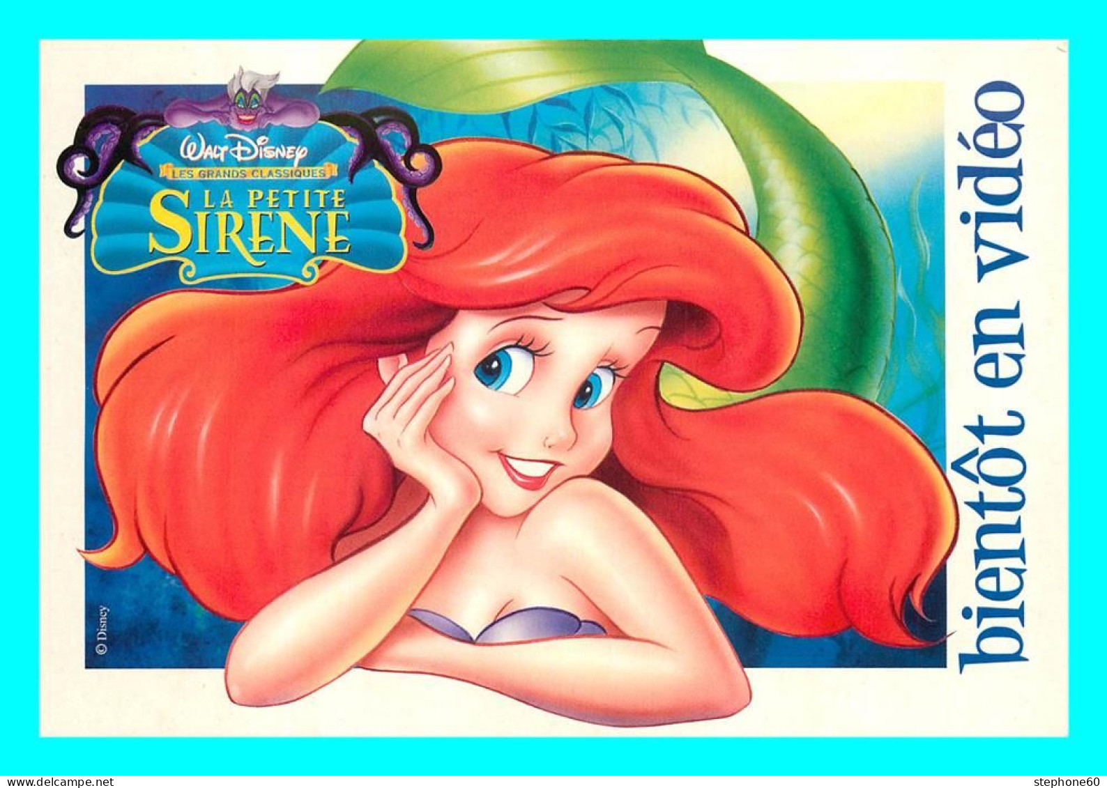 A758 / 023 DISNEY La Petite Sirene - Altri & Non Classificati