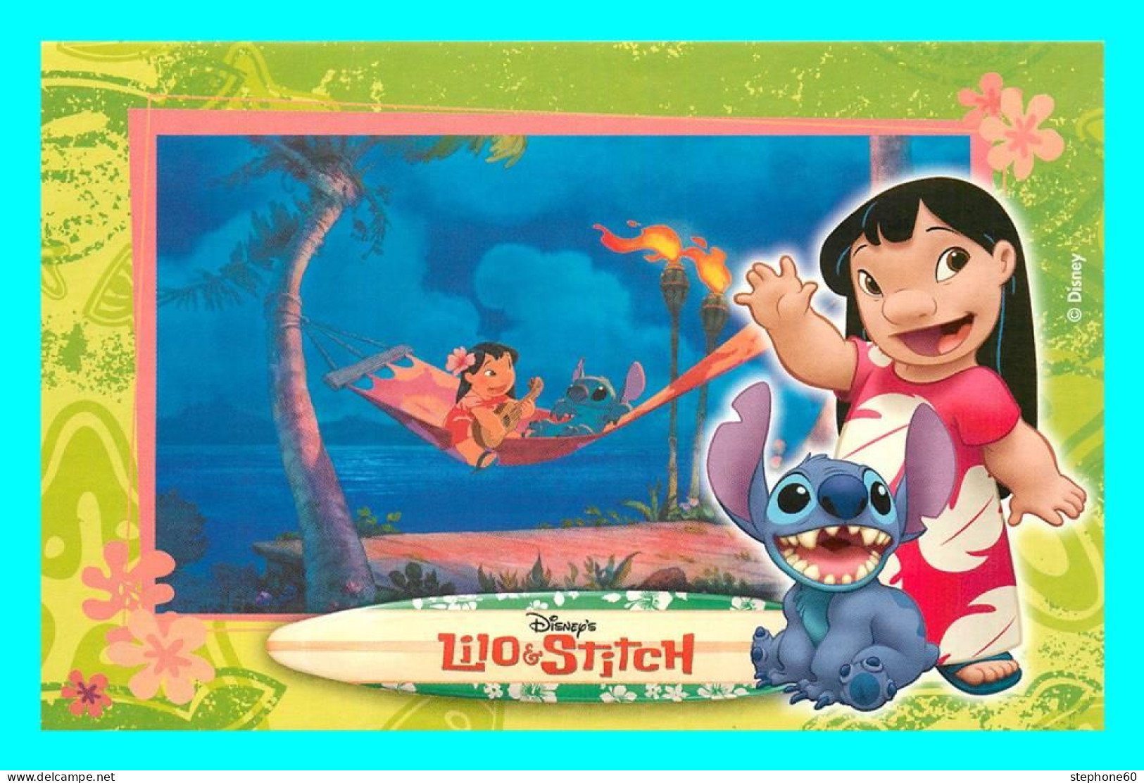 A758 / 021 DISNEY Lilo Et Stitch - Andere & Zonder Classificatie