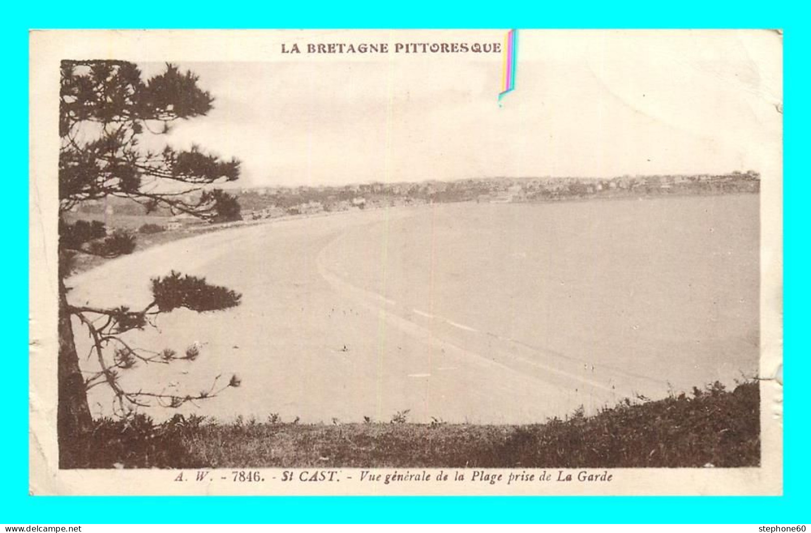 A760 / 167 22 - SAINT CAST Vue Générale De La Plage Prise De La Garde - Saint-Cast-le-Guildo