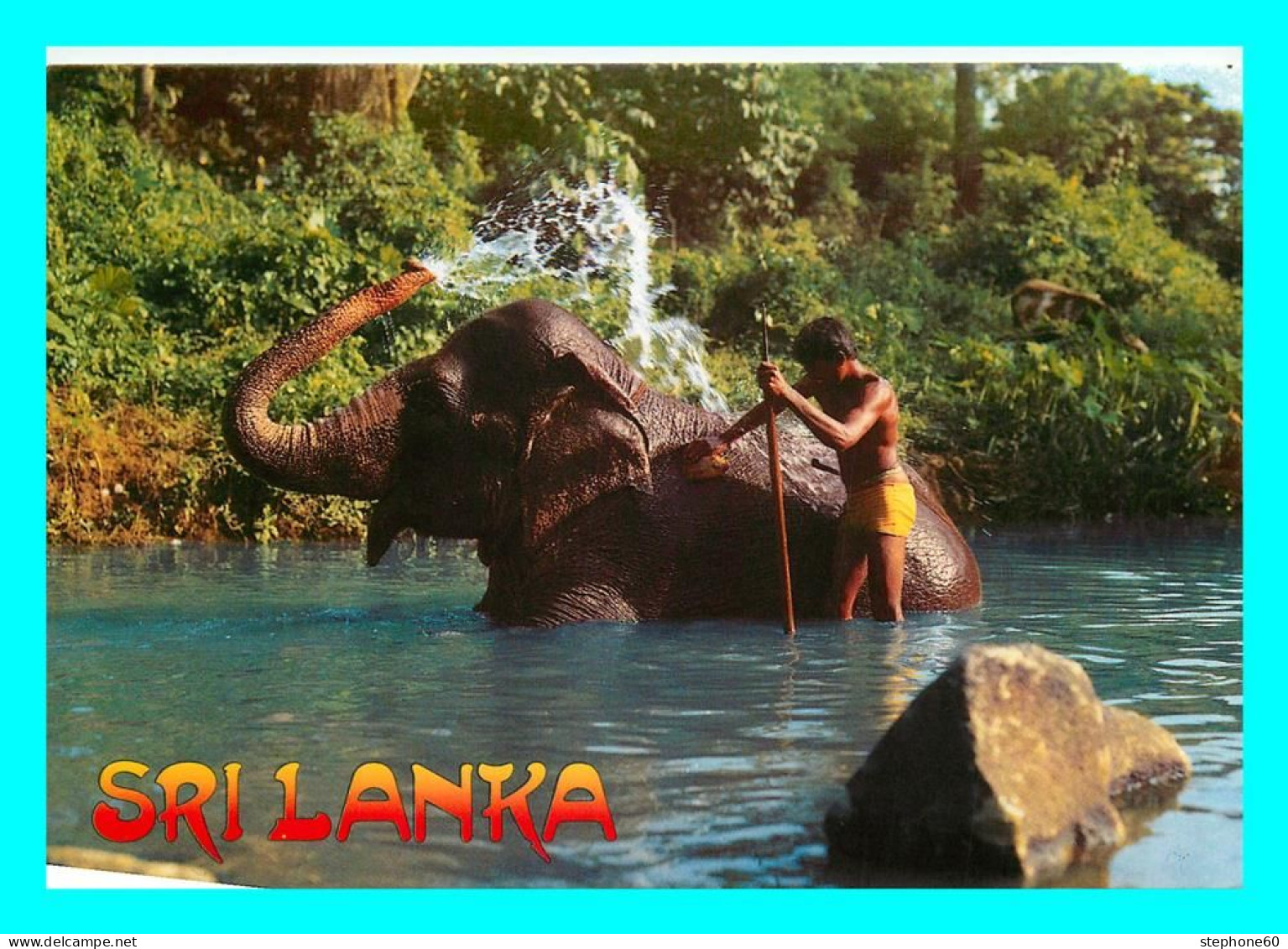 A757 / 241 SRI LANKA Elephant Kandy Ceylon - Sri Lanka (Ceylon)