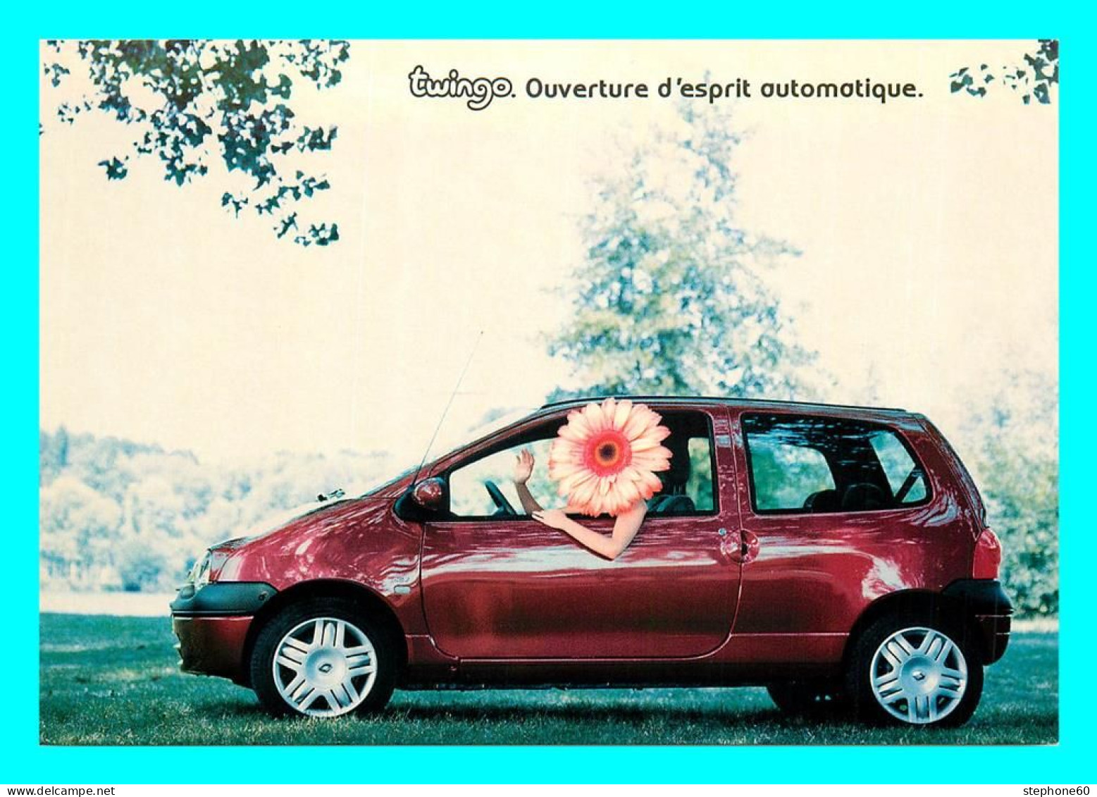 A756 / 167 Carte Pub RENAULT Twingo ( Voiture ) - Reclame